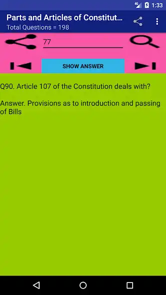 Play APK Indian Polity 1300 Questions  and enjoy Indian Polity 1300 Questions with UptoPlay com.abhisheksharma3188.IndianPolityQuestions