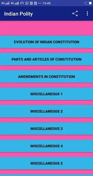 Play APK Indian Polity 1300 Questions  and enjoy Indian Polity 1300 Questions with UptoPlay com.abhisheksharma3188.IndianPolityQuestions