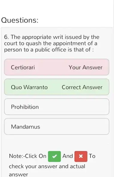 Play Indian Polity Free Mock Tests as an online game Indian Polity Free Mock Tests with UptoPlay