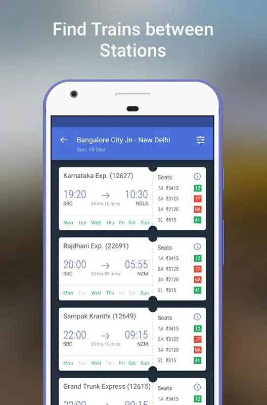 Play Indian Railway - IRCTC  PNR Status