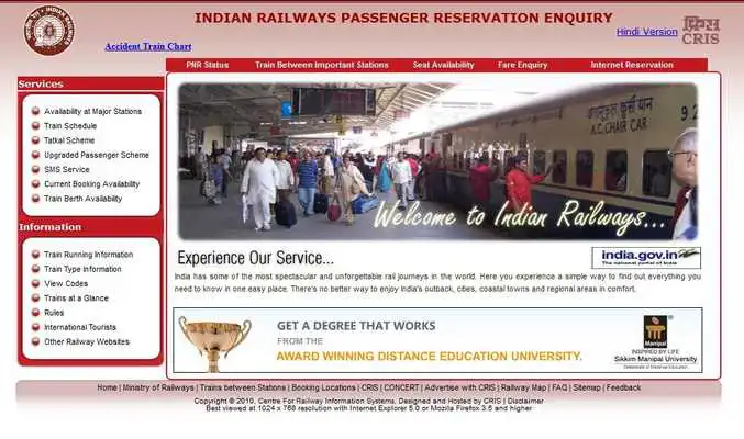 Play Indian Railways Enquiry