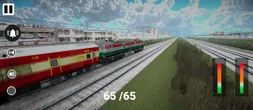 Play Indian Railway Simulator as an online game Indian Railway Simulator with UptoPlay