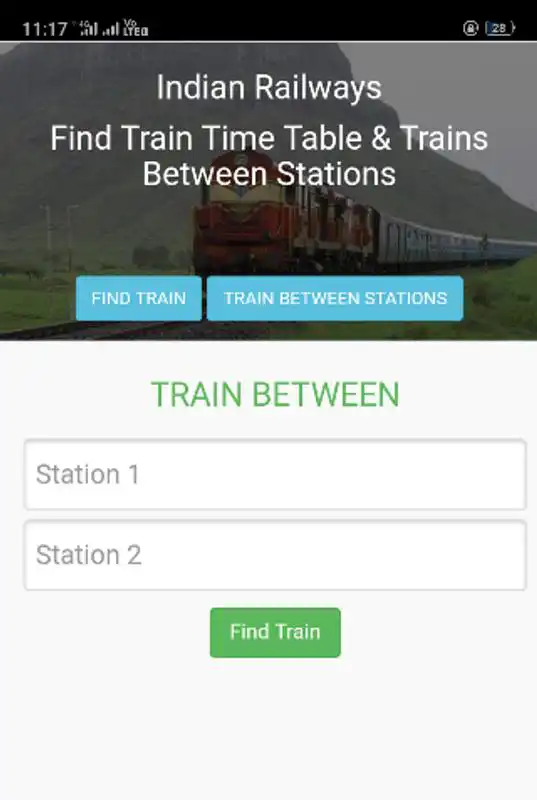 Play Indian Railways time table, schedule