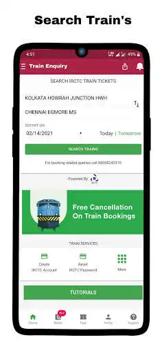 Play Indian Railway TrainGo Status for Where is myTrain as an online game Indian Railway TrainGo Status for Where is myTrain with UptoPlay