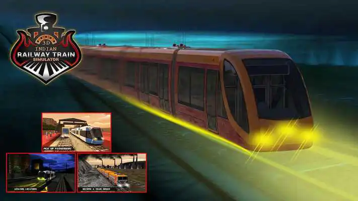 Play Indian Railway Train Simulator - Racing 2017 Pro