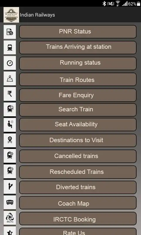 Play Indian Railway Train Status - Live Pnr Status