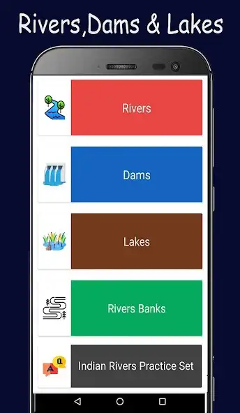 Play Indian Rivers GK ,Dams  Lakes  and enjoy Indian Rivers GK ,Dams  Lakes with UptoPlay