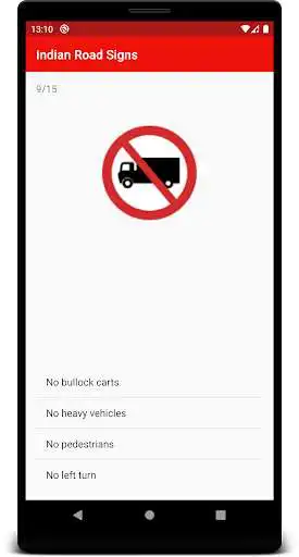 Play Indian Road Signs
