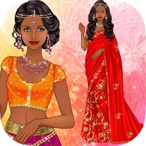 Play Indian Sari dress up APK Play Indian Sari dress up APK