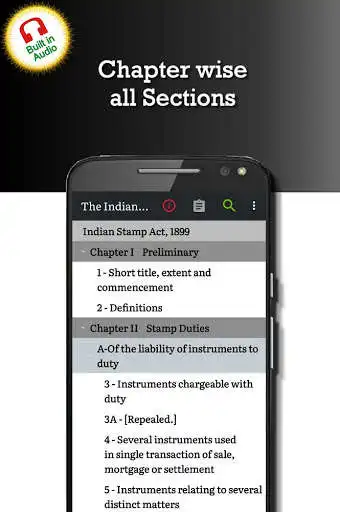 Play APK Indian Stamp Act 1899  and enjoy Indian Stamp Act 1899 with UptoPlay com.rachittechnology.TheIndianStampAct1899