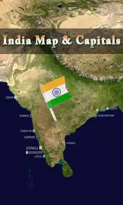 Play Indian State Capital  Map - City  Population Map