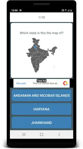 Play Indian States Capitals Quiz  and enjoy Indian States Capitals Quiz with UptoPlay