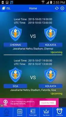 Play Indian Super League - 2015