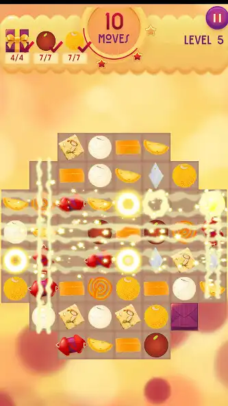 Play Indian Sweet Crush - Match 3 as an online game Indian Sweet Crush - Match 3 with UptoPlay