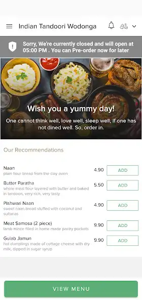 Play Indian Tandoori Wodonga as an online game Indian Tandoori Wodonga with UptoPlay