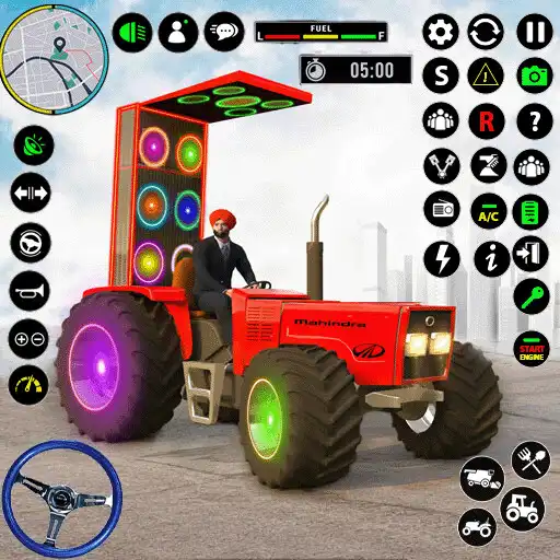 Play Indian Tractor Farming Games APK