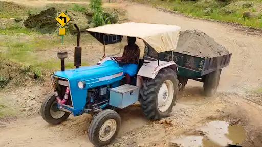 Play Indian Tractor Trolley Driver: Tractor Farming 3D as an online game Indian Tractor Trolley Driver: Tractor Farming 3D with UptoPlay