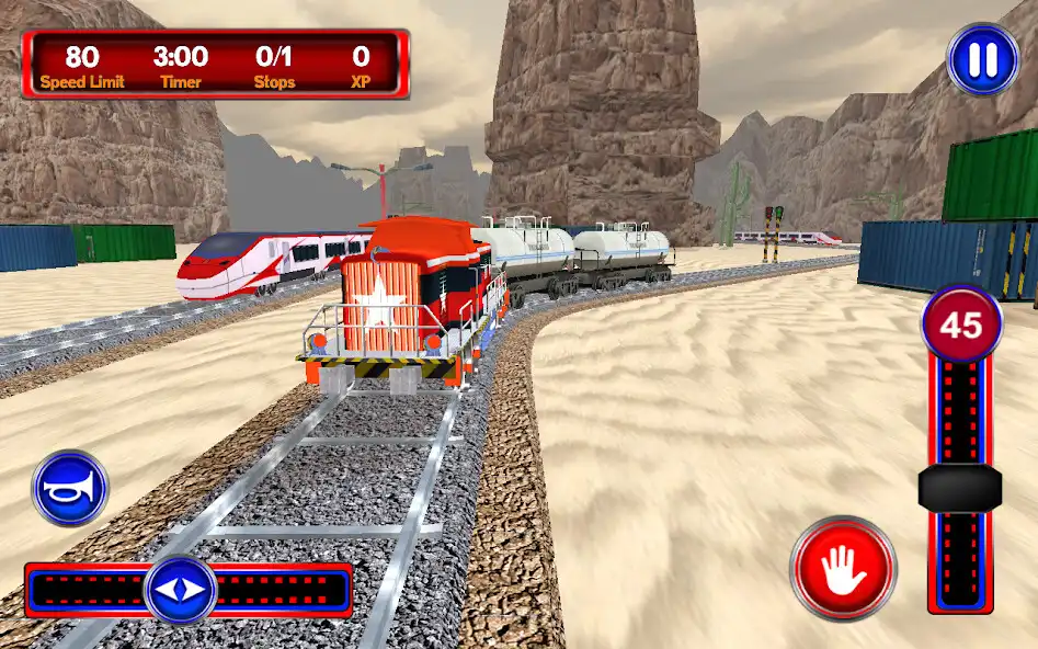 Play Indian Train Drive Simulator 2019 - Train Games as an online game Indian Train Drive Simulator 2019 - Train Games with UptoPlay