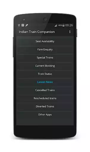 Play Indian Train Status Companion : Seat Availability  and enjoy Indian Train Status Companion : Seat Availability with UptoPlay
