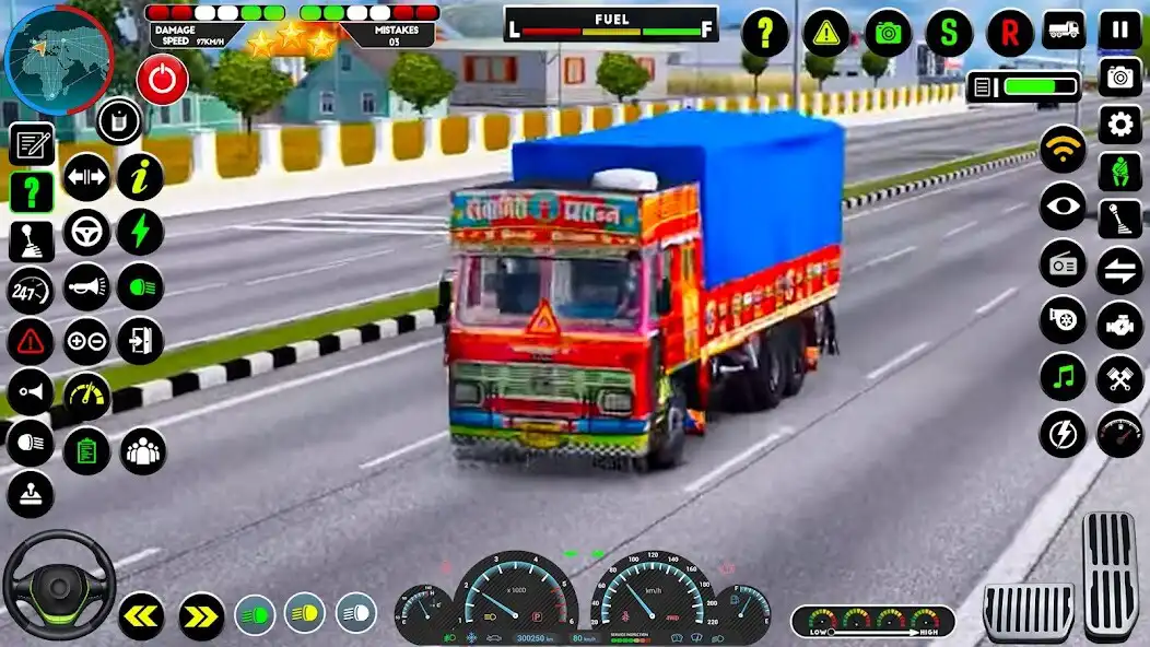 Play Indian Truck Driver Truck Sim as an online game Indian Truck Driver Truck Sim with UptoPlay