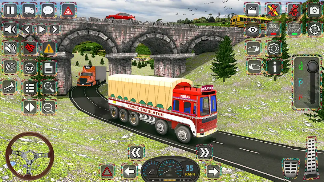 Play Indian Truck Game Cargo 3D as an online game Indian Truck Game Cargo 3D with UptoPlay