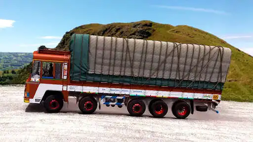 Play Indian Truck Game Simulator 3D as an online game Indian Truck Game Simulator 3D with UptoPlay