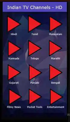Play Indian TV Channels - HD