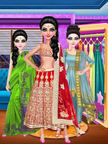 Play Indian Wedding Dress Up  and enjoy Indian Wedding Dress Up with UptoPlay