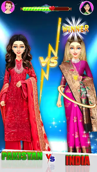 Play Indian Wedding Lehenga Game as an online game Indian Wedding Lehenga Game with UptoPlay