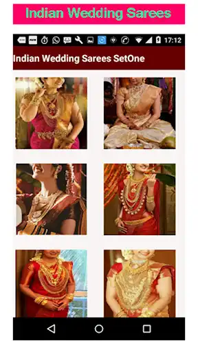 Play Indian Wedding Sarees as an online game Indian Wedding Sarees with UptoPlay