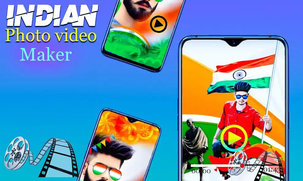 Play India Photo video maker  and enjoy India Photo video maker with UptoPlay