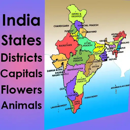Play India States, Districts  GK APK