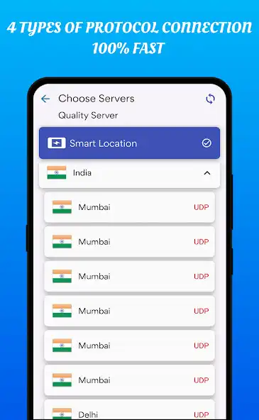 Play India VPN - VPN Proxy Secure as an online game India VPN - VPN Proxy Secure with UptoPlay