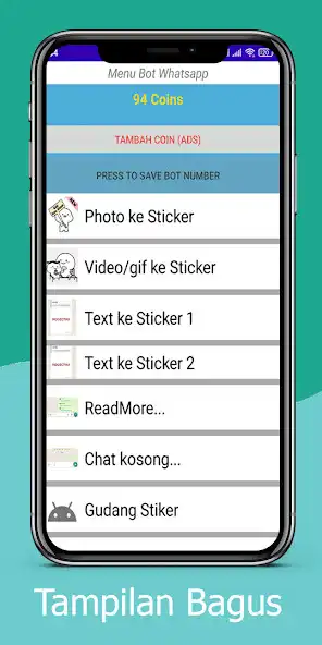 Play Indobot Pembuat Stiker whatsap  and enjoy Indobot Pembuat Stiker whatsap with UptoPlay