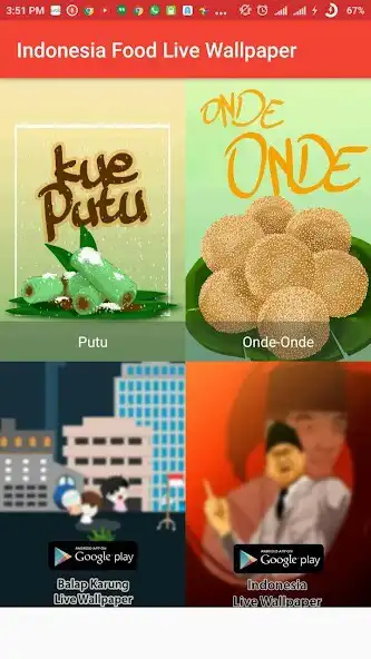 Play Indonesian Food Live Wallpaper as an online game Indonesian Food Live Wallpaper with UptoPlay