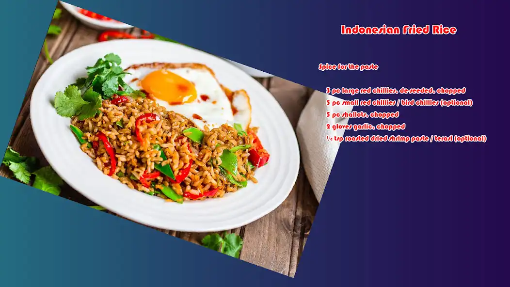 Play Indonesian Fried Rice as an online game Indonesian Fried Rice with UptoPlay