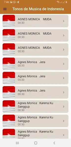 Play Indonesian Music Ringtones as an online game Indonesian Music Ringtones with UptoPlay