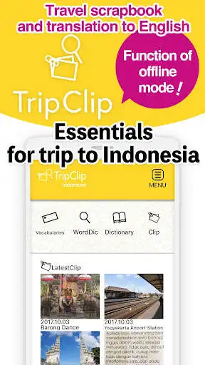 Play Indonesian&PhotoClip Trip Clip  and enjoy Indonesian&PhotoClip Trip Clip with UptoPlay