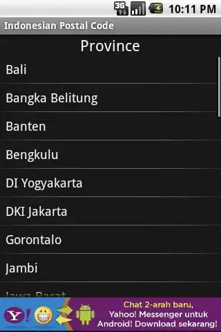 Play Indonesian Postal Code