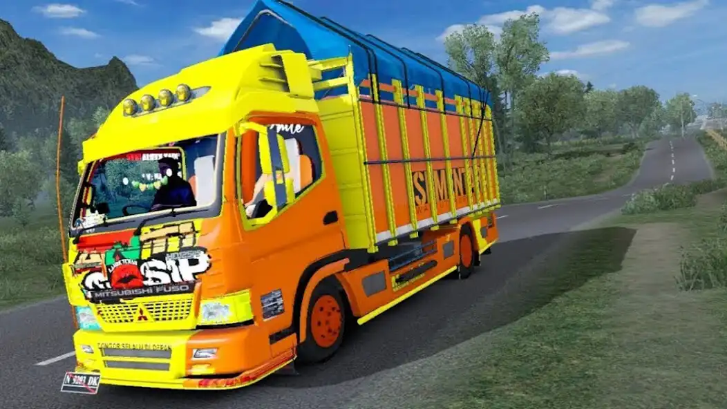 Play Indonesian Truck Cargo Oleng as an online game Indonesian Truck Cargo Oleng with UptoPlay