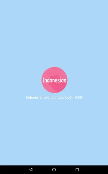 Play Indonesian word phrase book 1000  and enjoy Indonesian word phrase book 1000 with UptoPlay