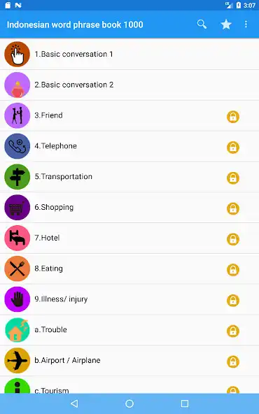 Play Indonesian word phrase book 1000 as an online game Indonesian word phrase book 1000 with UptoPlay