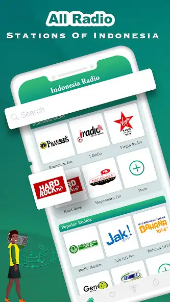 Play Indonesia Radio : FM AM Radio  and enjoy Indonesia Radio : FM AM Radio with UptoPlay
