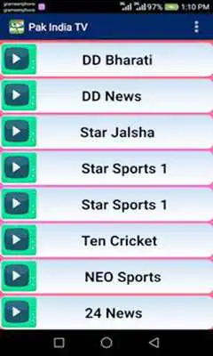 Play Indo Pak TV Channels