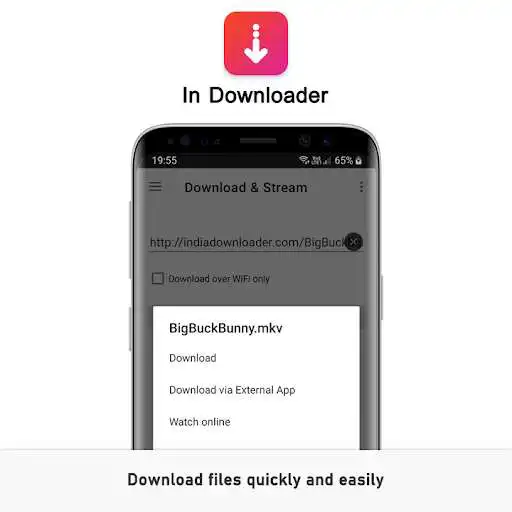 Play In Downloader - File play online & Video streaming as an online game In Downloader - File play online & Video streaming with UptoPlay