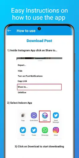 Play Indown - Photo & Video Downloader for Instagram  and enjoy Indown - Photo & Video Downloader for Instagram with UptoPlay