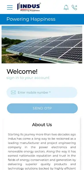 Play Indus Customer App  and enjoy Indus Customer App with UptoPlay