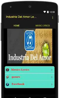 Play Industria Del Amor Lyrics Q