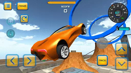Play Industrial Area Car Jumping 3D as an online game Industrial Area Car Jumping 3D with UptoPlay