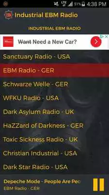 Play Industrial EBM Radio